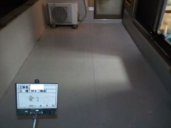 シート防水完了