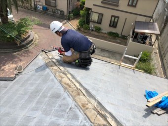 クラック部 コーキング