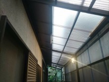 波板 張り替え完了