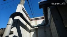へこみ部分の屋根下地取付