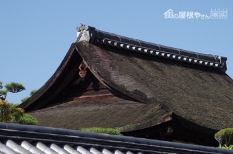 桧皮葺き