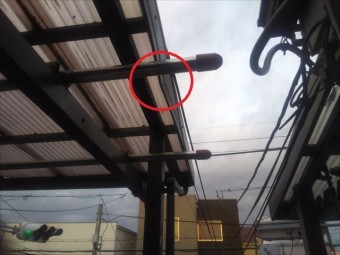 波板 変形