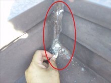 鋼板屋根劣化部分
