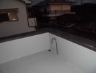 テラス雨漏り改修完了
