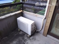 テラス雨漏り改修前