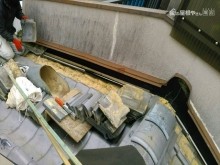 壁際瓦復旧