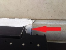 サッシ廻りコーキング