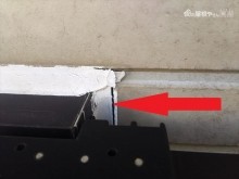 サッシ廻りコーキング