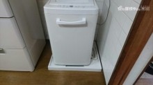 洗濯パン設置完了