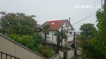 軒樋つまり溢れ・トップライト