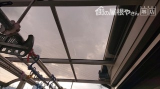 ポリカー張り替え完了