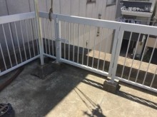 ベランダ清掃完了