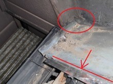 瓦めくり、谷樋不良ヵ所