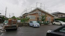 足場撤去作業