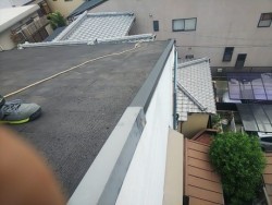 ケラバコーナー補修完了