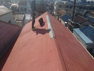 棟板施工完了