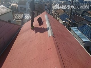 棟板施工完了