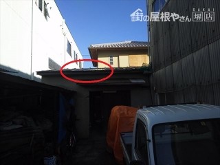 鋼板屋根修繕完了