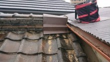 大屋根取り合い板金仕舞