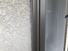 サッシ際シール完了