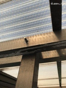 中間柱取付ボルト現況