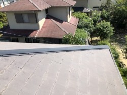 下り棟板金完了