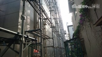 北面足場組状況