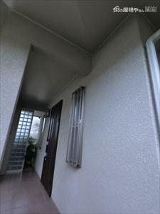 外壁塗装 高圧洗浄後