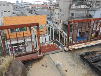 外部階段現況