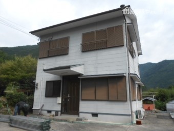 着工 足場設置
