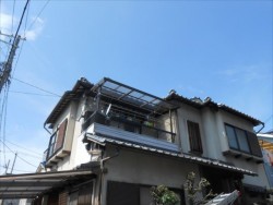 現地調査、K様の家、全体写真