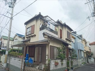 ポリカ波板張り替え完了 全体写真