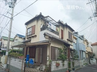 ポリカ波板張り替え完了 全体写真