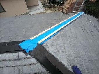 棟 飛散 応急処置