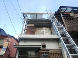 波板破損状況