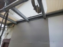 アクリル波板 破損