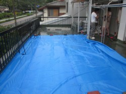 防水工事 現地調査