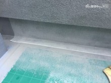 巾木下施工状況