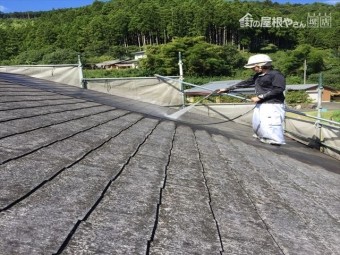 屋根 高圧洗浄