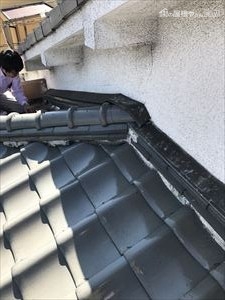 屋根 寄棟 板金