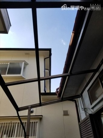 堺市 波板撤去