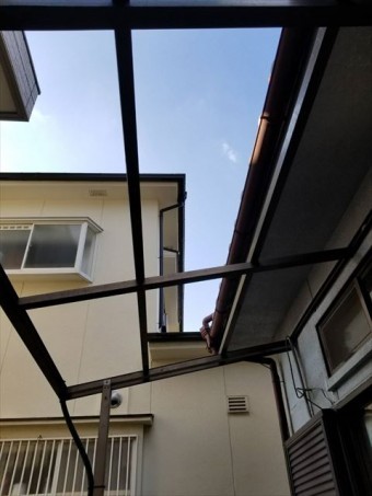 堺市 波板撤去
