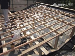 木下地施工状況