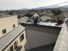 鋼板張り完了