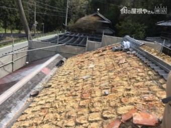 土葺きの土量