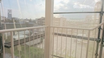 鉄骨柱塗装