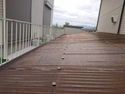 テラス屋根現状