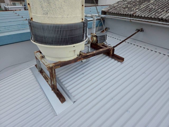 クーリングタワー復旧完了