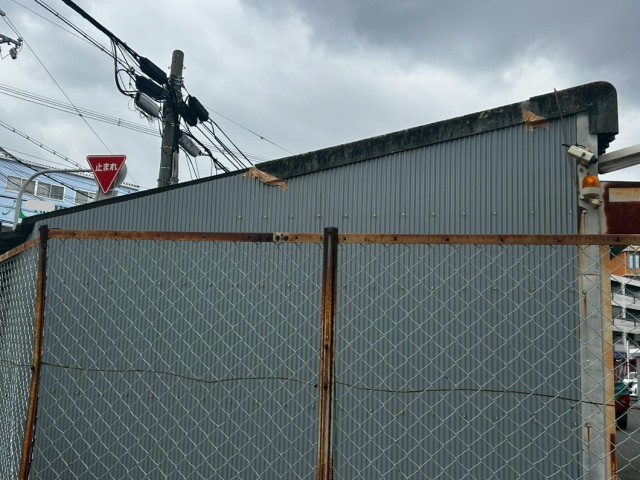 スレート2枚張り替え前