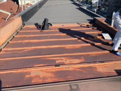 トタン屋根カバー工法ｂｅｆｏｒｅ